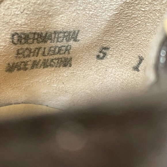 Paul Green Suede Open Toe 3" Heels size UK 5/US 7 UK Front Tie Brown Shoes - Picture 5 of 10